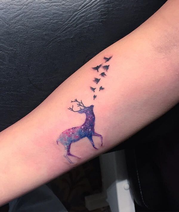 Tatuaje de ciervo 223
