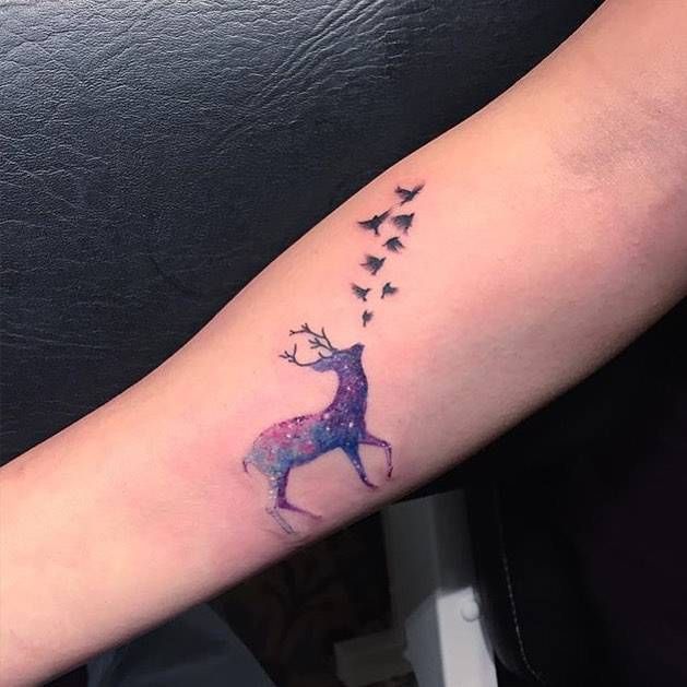 Tatuaje de ciervo 53