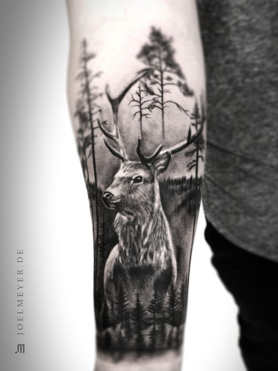 Tatuaje de ciervo 82