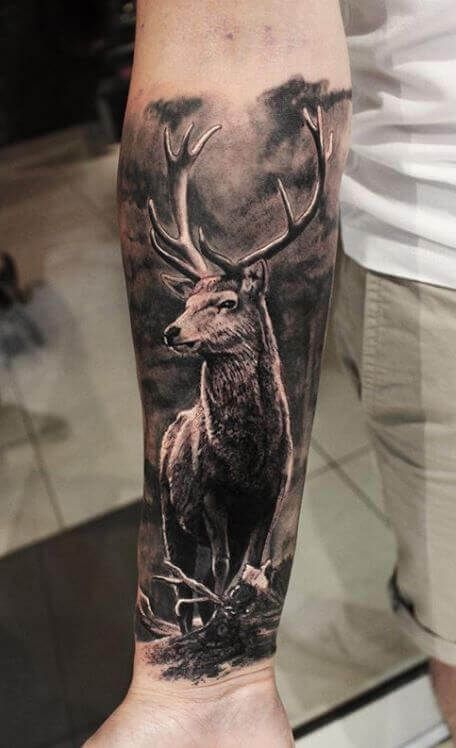 Tatuaje de ciervo 97