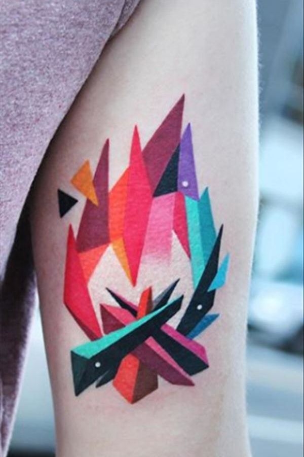Tatuaje de llama 101