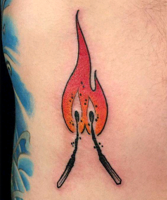 tatuaje de llama 7
