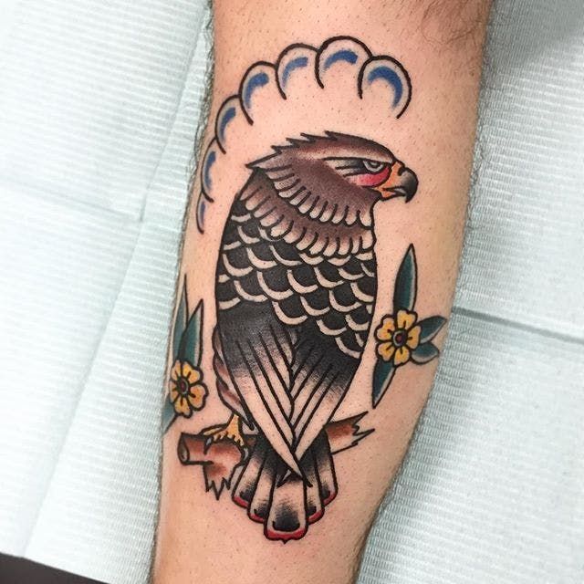 Tatuaje de halcón 29
