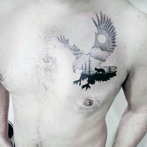 Tatuaje de halcón 39