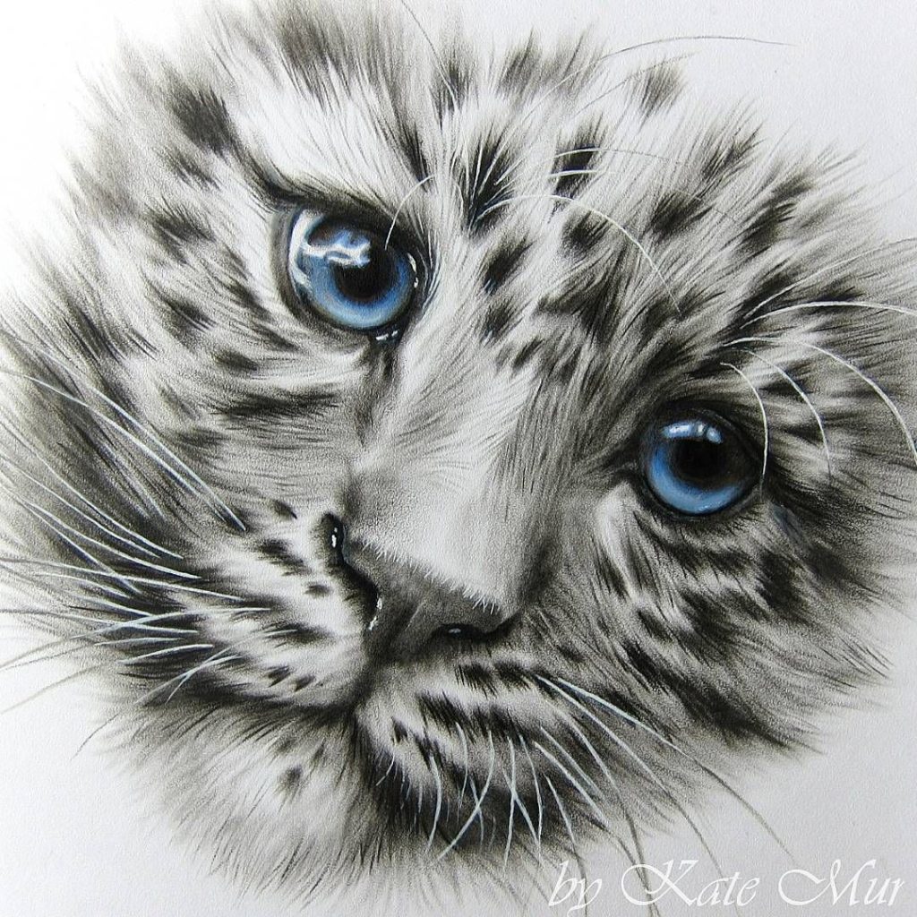 Tatuaje de leopardo de las nieves 108