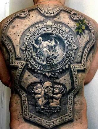 Tatuaje de armadura 113