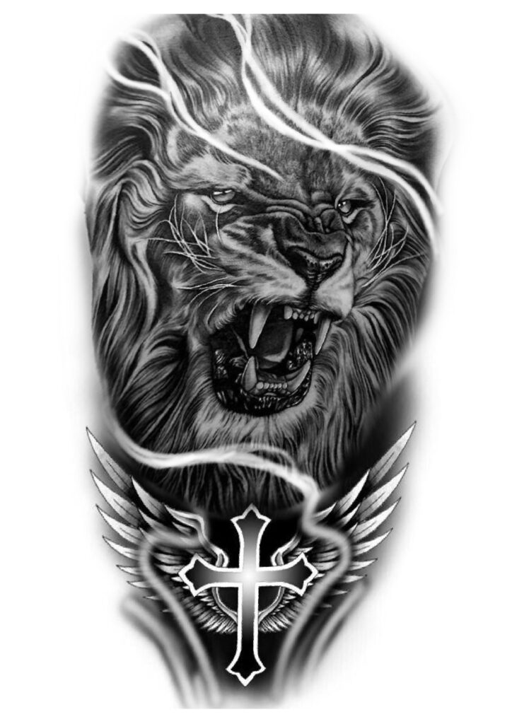 Tatuaje de armadura 145