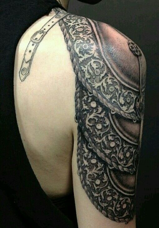 Tatuaje de armadura 161