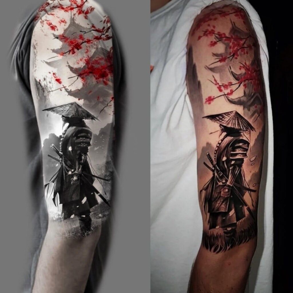 Tatuaje de armadura 163
