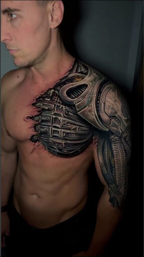 Tatuaje de armadura 194