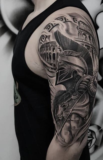 tatuaje de armadura 28