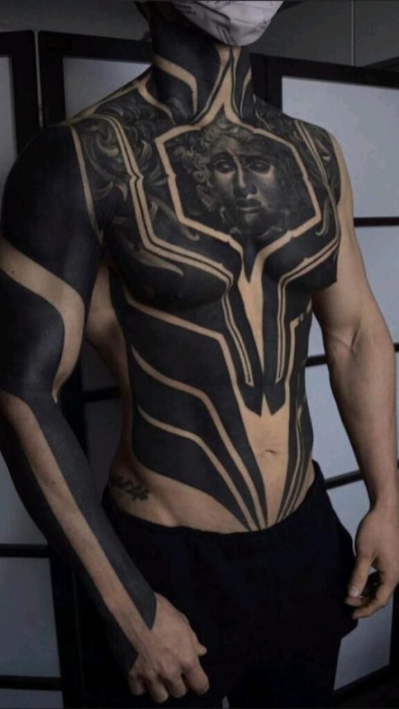 Tatuaje de armadura 81