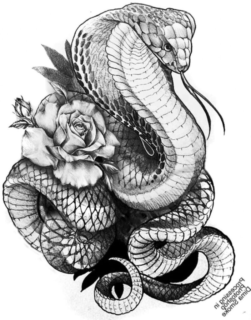 tatuajes de cobras 159