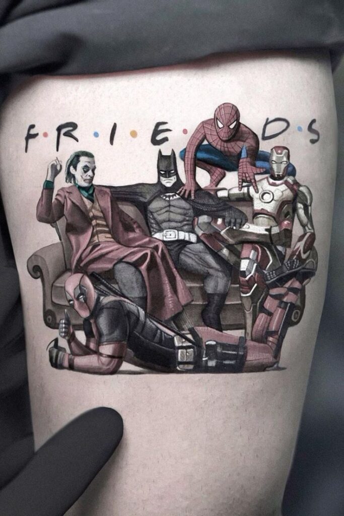 Tatuajes de Deadpool 10