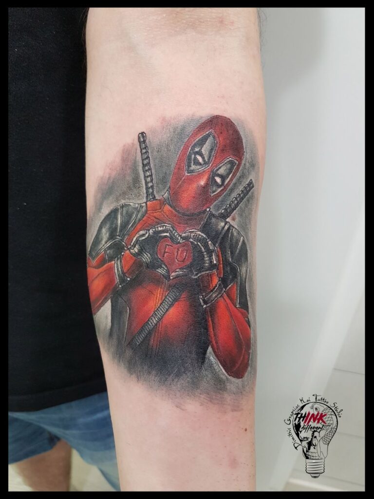 Tatuajes de Deadpool 100