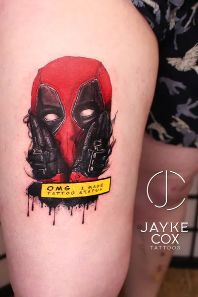 Tatuajes de Deadpool 11