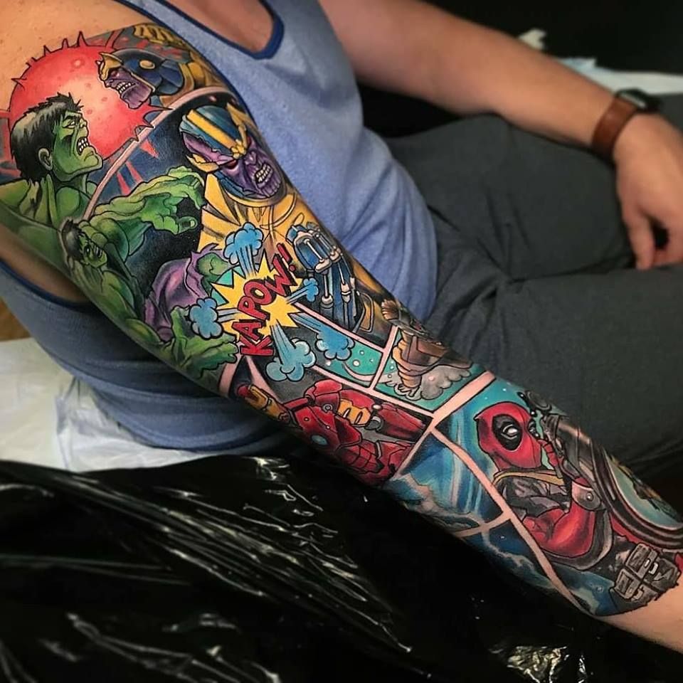 Tatuajes de Deadpool 130