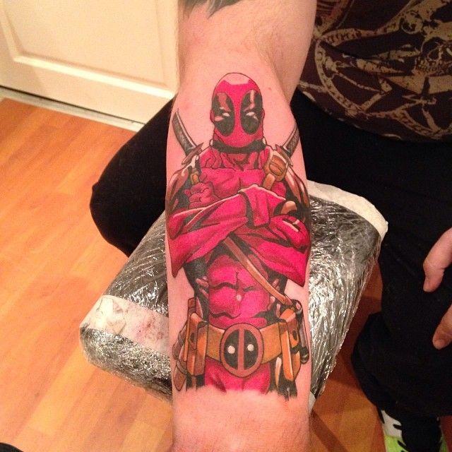 Tatuajes de Deadpool 134