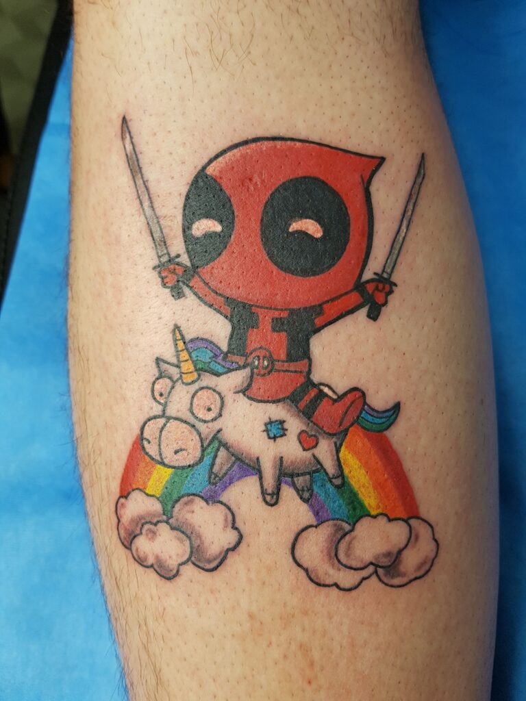 Tatuajes de Deadpool 139
