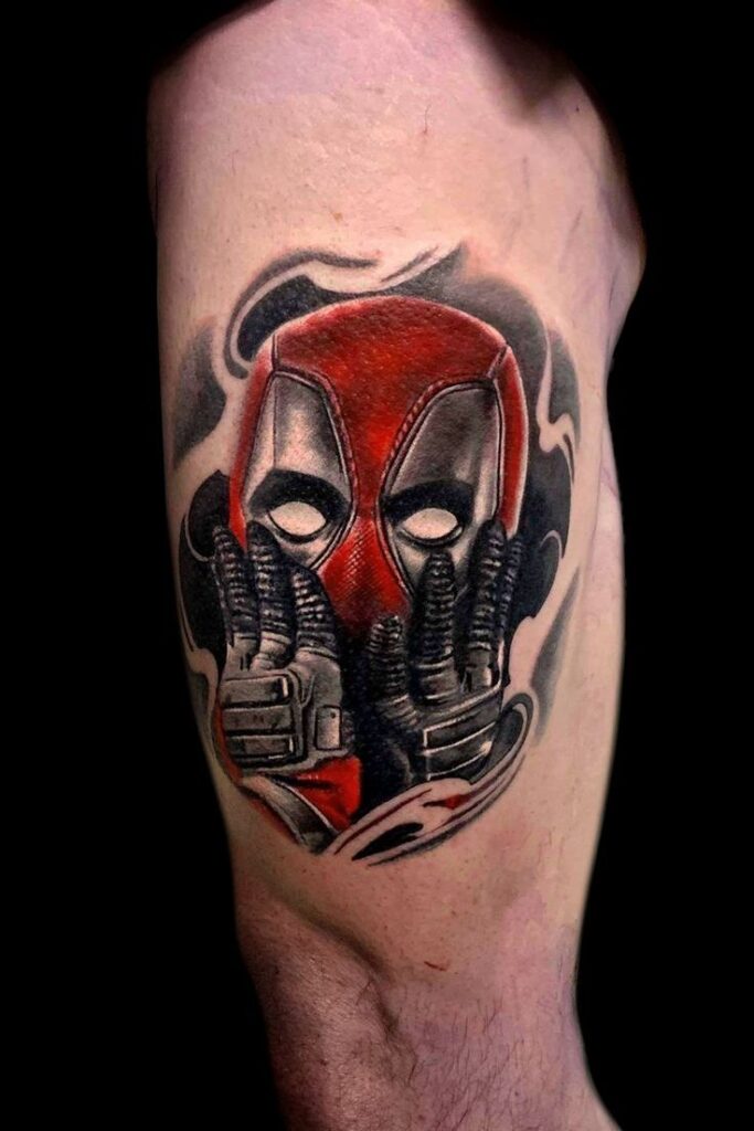 Tatuajes de Deadpool 17