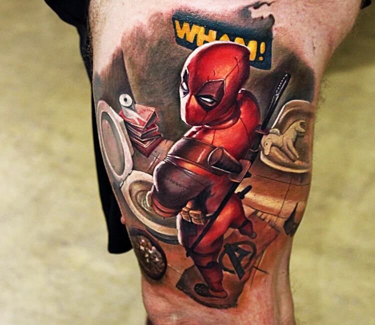 Tatuajes de Deadpool 40