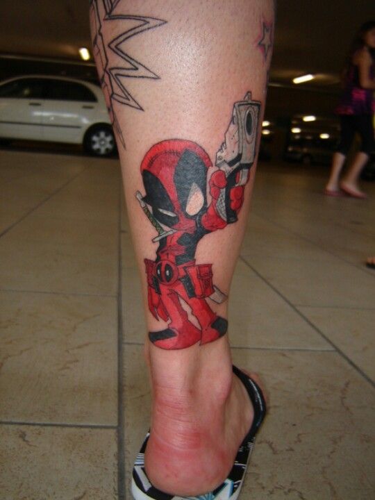 Tatuajes de Deadpool 48