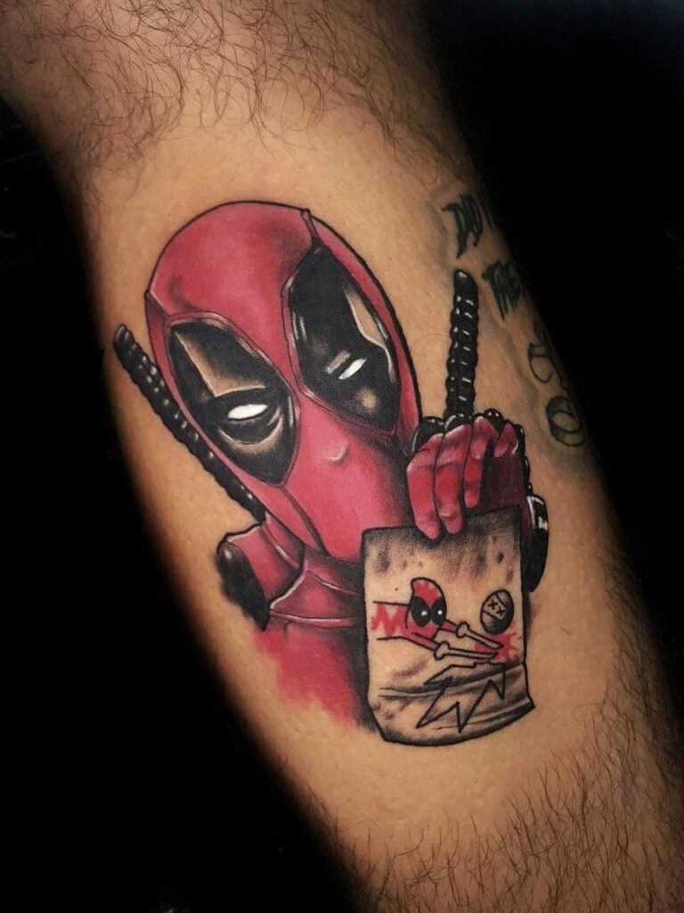 Tatuajes de Deadpool 52