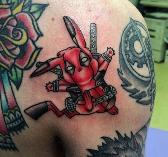 Tatuajes de Deadpool 6