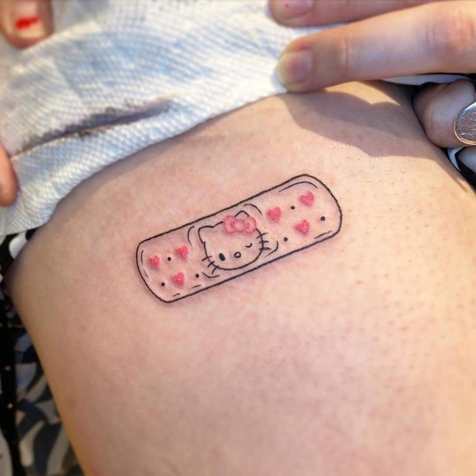 tatuajes de hello kitty 118