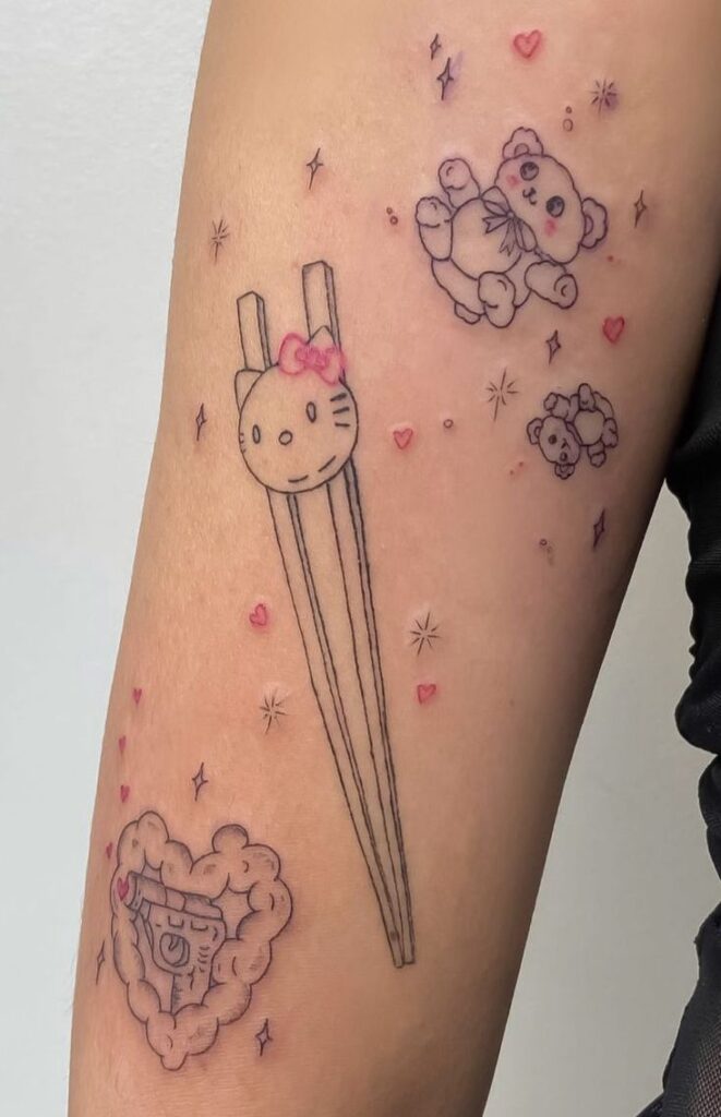 tatuajes de hello kitty 149