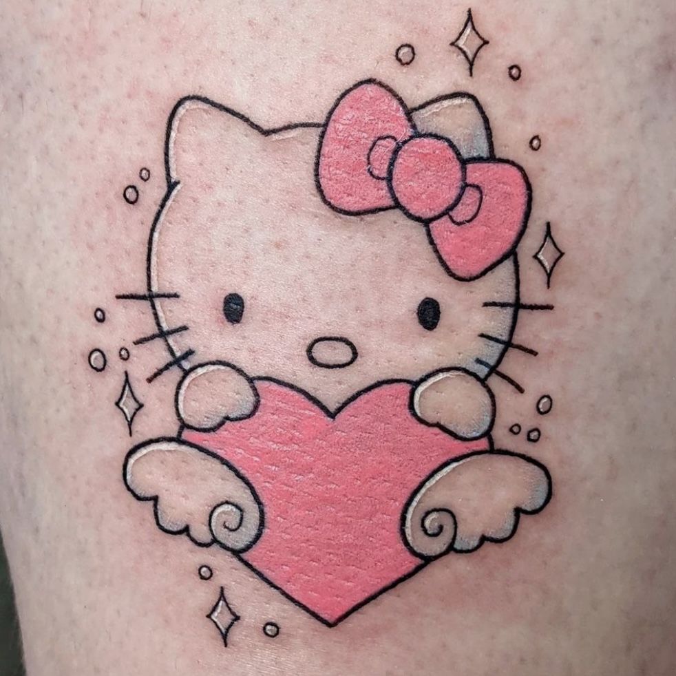 Tatuajes de Hello Kitty 17