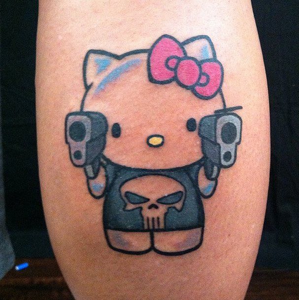 Tatuajes de Hello Kitty 22
