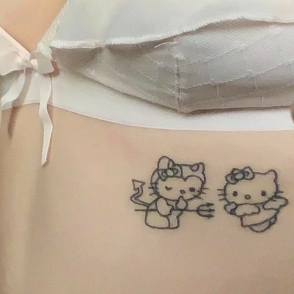 tatuajes de hello kitty 86