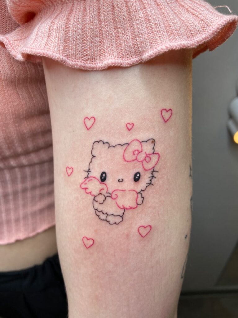 tatuajes de hello kitty 88