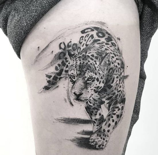 Tatuajes de jaguares 173