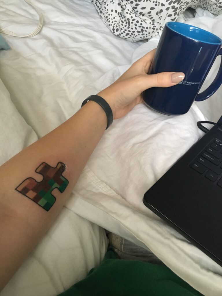 Tatuaje de Minecraft 101