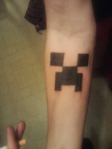 Tatuaje de Minecraft 137