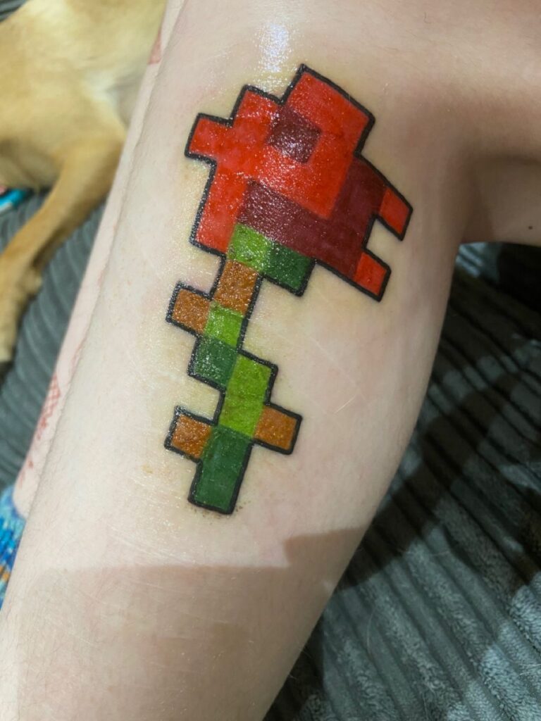 Tatuaje de Minecraft 54
