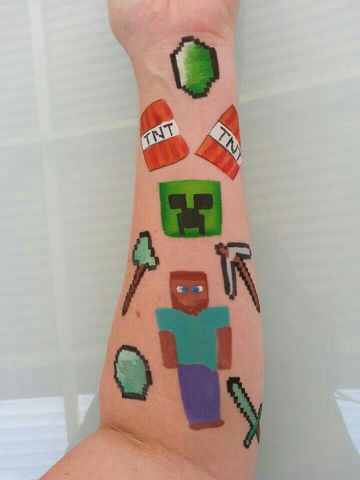 Tatuaje de Minecraft 81
