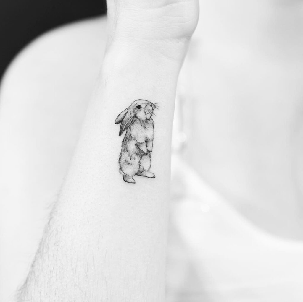 tatuaje de conejo 10