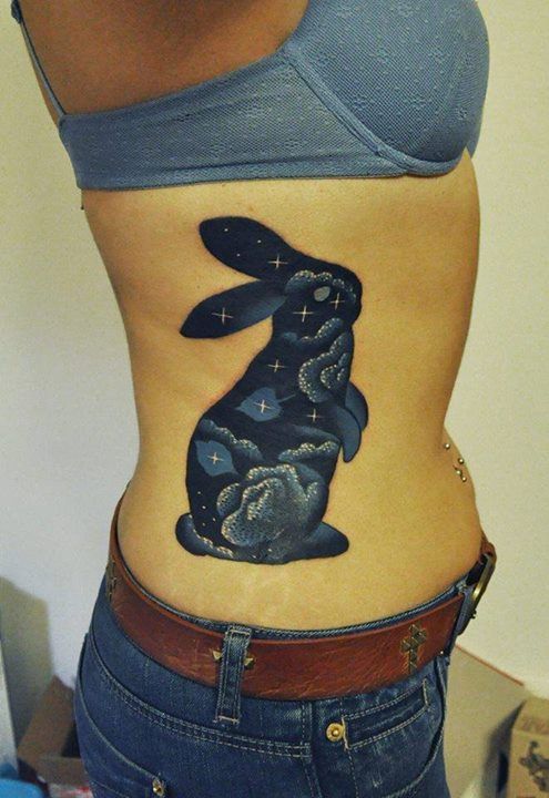 tatuaje de conejo 160