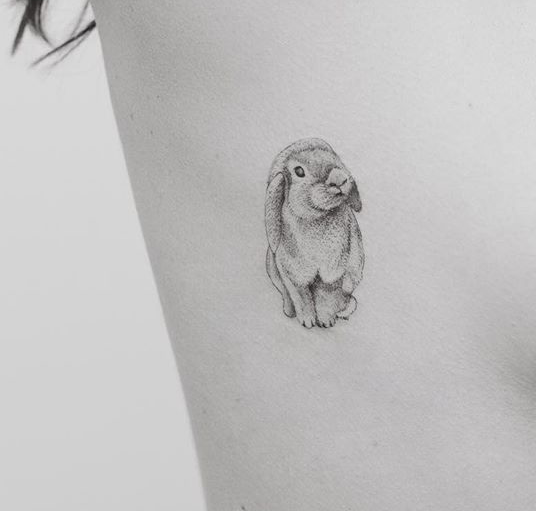 tatuaje de conejo 19