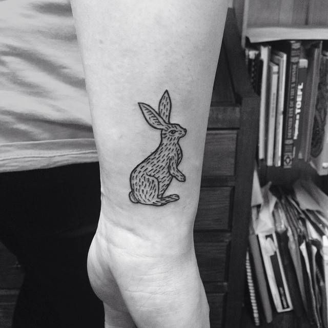 tatuaje de conejo 42