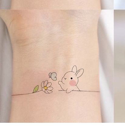 tatuaje de conejo 93