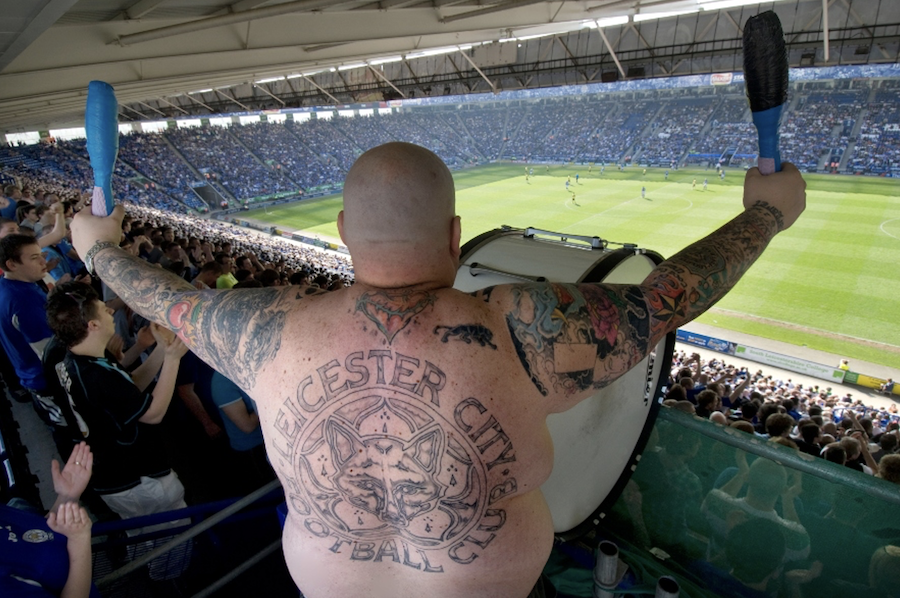Tatuaje de la ciudad de Leicester
