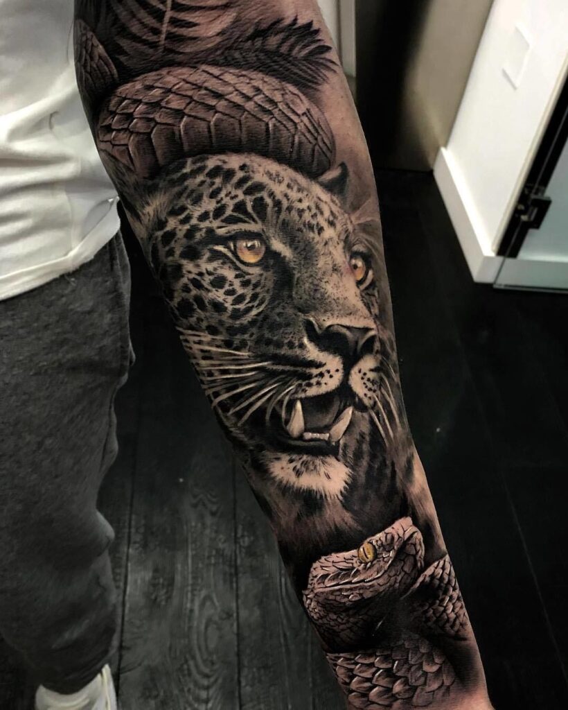 Guepardo tatuaje 136