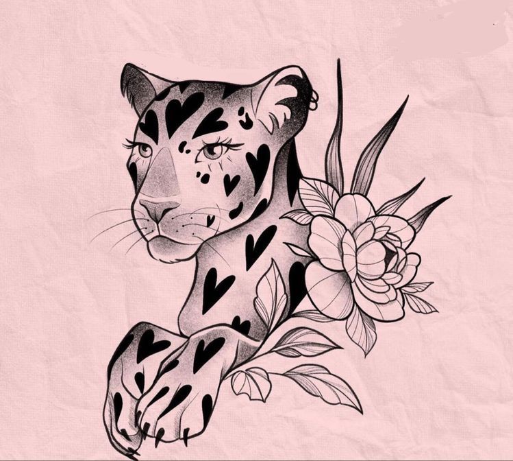 Tatuaje de guepardo 61
