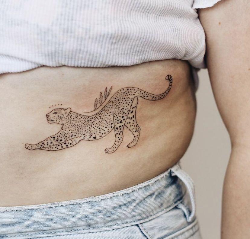 Tatuaje de guepardo 69