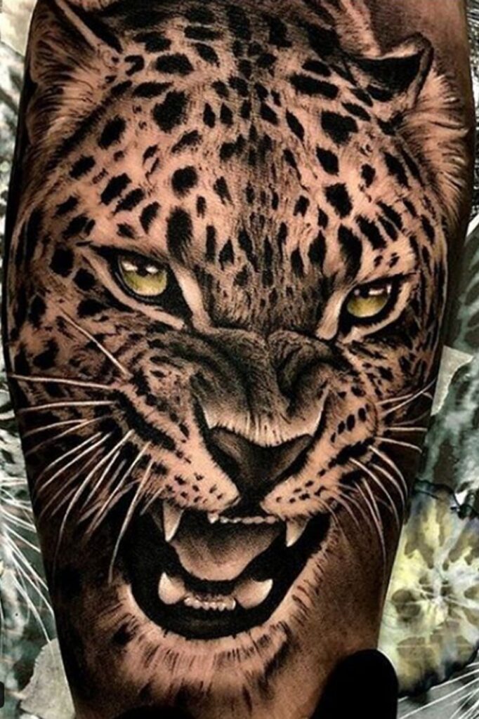 tatuaje de guepardo 70