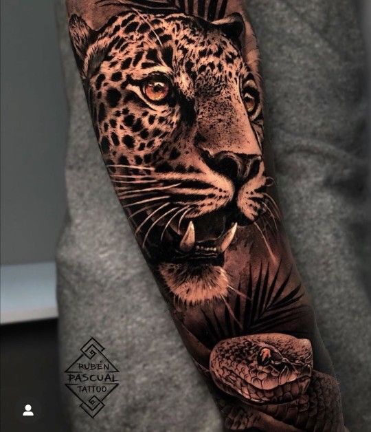 Tatuaje de guepardo 88